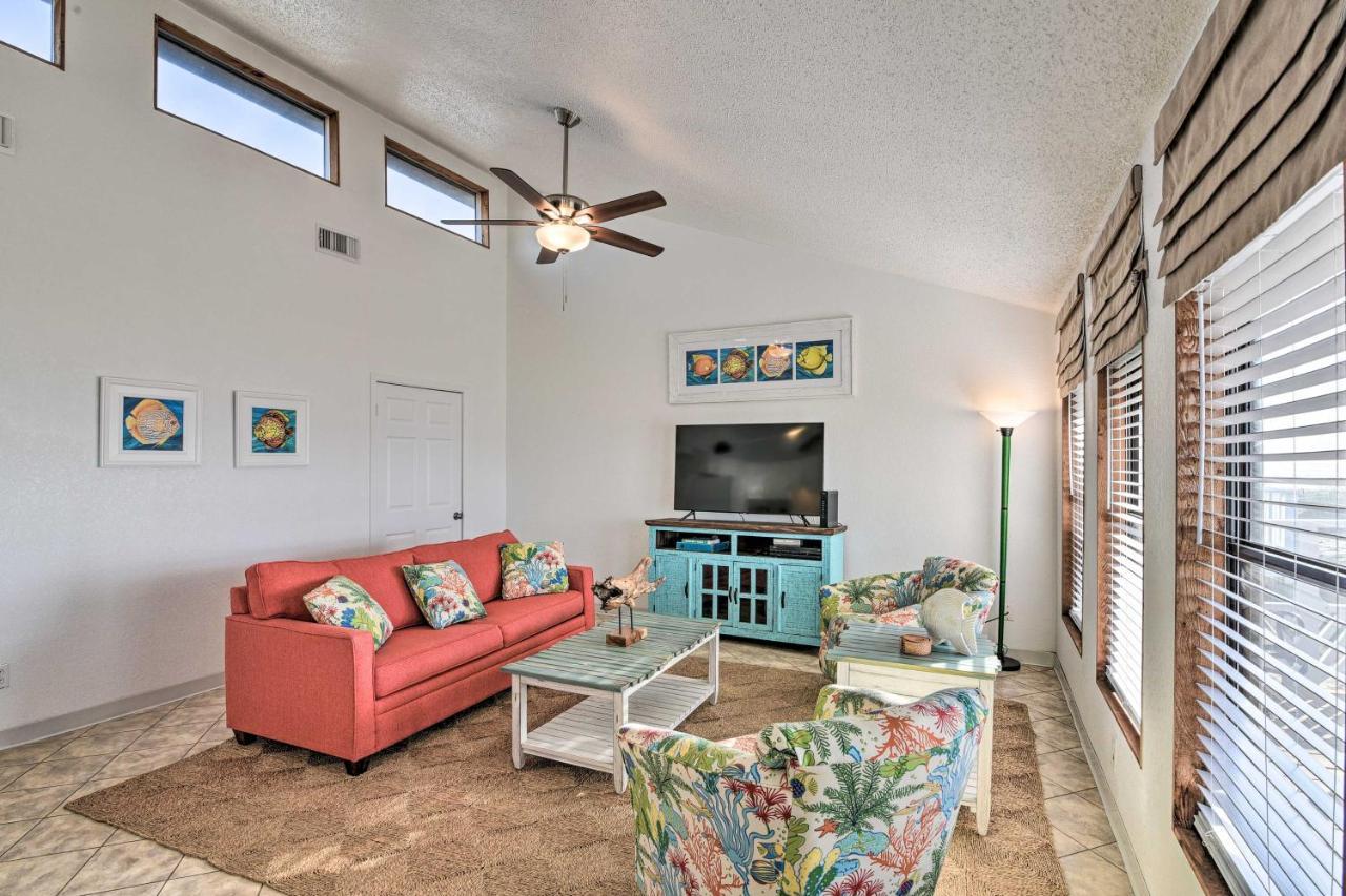 Galveston Beachfront House With Deck And Ocean Views! Exterior foto